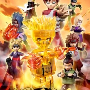 "Bruco Naruto Animation Building Block Man Star Edition Trendy collectible toy Assembly figurine Ornament.